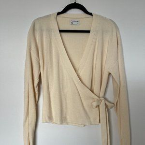 Frank & Oak Merino Wrap Cardigan